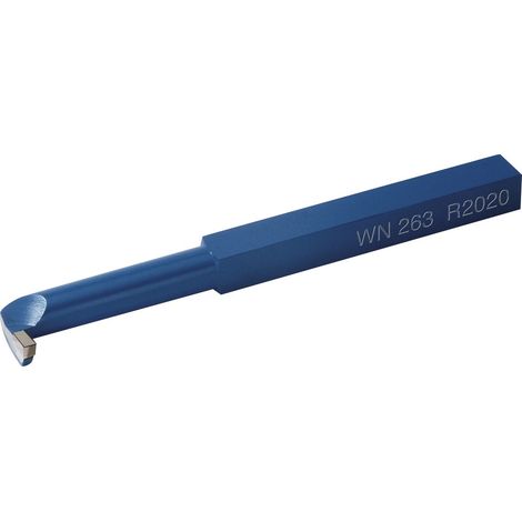 Scalpello per tornio a gancio 10x10mm HM P25 / P30 destro Wilke (Per 5)