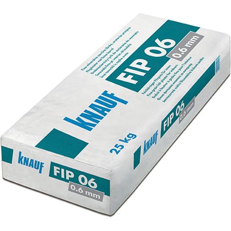 KNAUF FIP 06 Filzputz naturweiß 0,6mm 25kg
