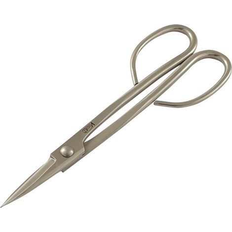 Bonsaischere Edelstahl 210 mm langer Griff für feine Triebe (1/3)