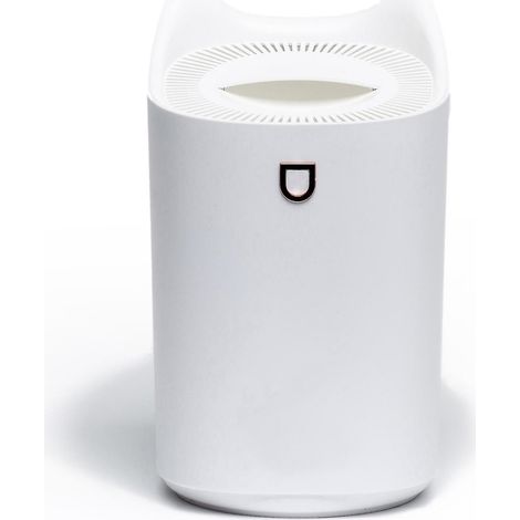 Humidificateurs 3L pour chambre à coucher, maison, grande pièce, maison, chambre de bébé, bureau - Humidificateur d'intérieur silencieux blanc (1/5)