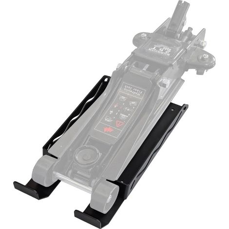 Organisateur pour crics, support de rangement pour crics hydrauliques, adapté aux stabilisateurs de crics pour remorques de compétition (1/5)