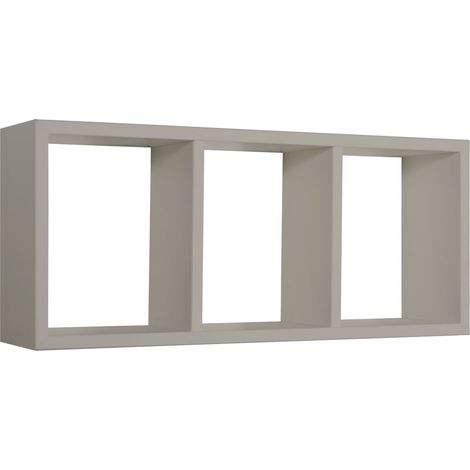 Mensola da Muro, Libreria Sospesa, Libreria da Parete, Scaffale da Parete, Marrone Talpa, 70x30 p15,5 cm - Tristano