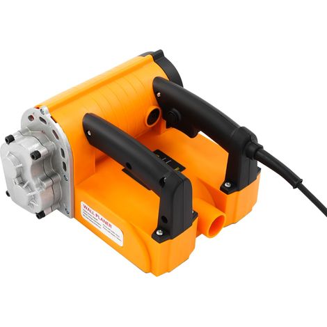 Ponceuse à béton, 4580 W, raboteuse murale, électrique, avec 2 poignées, largeur de rabotage de 15 cm, profondeur de rabot réglable de 1 à 4 mm, pour murs, plafonds et sols (1/5)