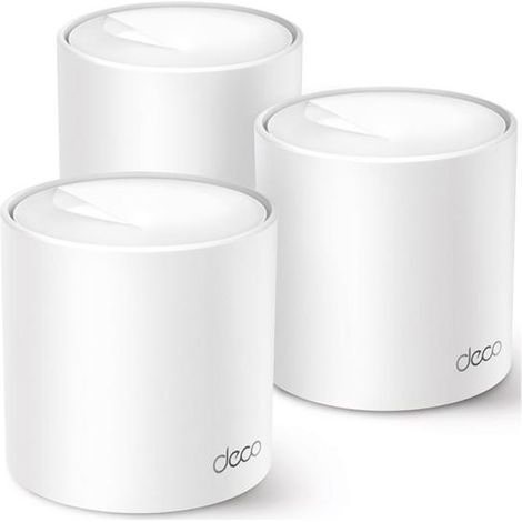 TP-LINK Routeur Mesh Wi-Fi Deco X1500 Pack de 3