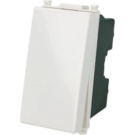 Deviatore 1P 16A Unipolare Bianco Compatibile Vimar Plana (1/5)