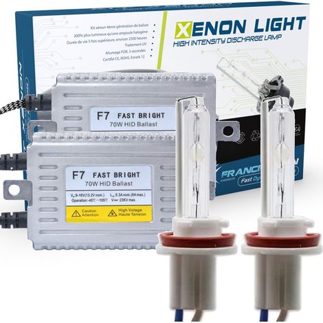 Kit xénon H9 H11 - 4300°K - 75W slim - Rally Cup - Conversion HID - La paire (1/5)