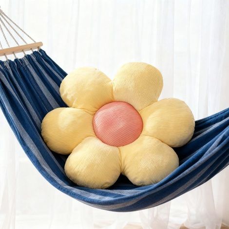 Coussin déco fleuri 40 cm, doux et moelleux pour canapé, coussin d'assise, en fo Étiq (1/5)