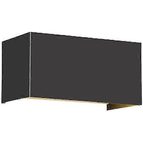 Applique murale LED 12W à éclairage indirect (haut/bas), étanche IP65, pour salon, chambre, escalier, intérieur et extérieur. (1/5)