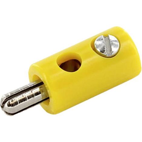 econ connect HOS25GE Fiche banane miniature mâle Ø de la broche: 2.60 mm 1 pc(s) Bulk S236602
