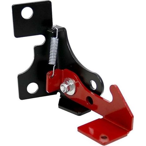 Ensemble de frein de stationnement, levier de frein de stationnement ATV Remplacement de protection de transmission de frein de stationnement Rzr 800 900 1000 Turbo (noir, rouge) (1pcs) (1/4)