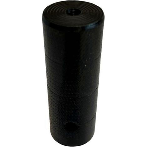 Hinterradpedalrohr, manuelles Hinterradpedal, Pedalvorbau, schwarze Beschichtung, 50 mm dick, wie abgebildet (1/5)