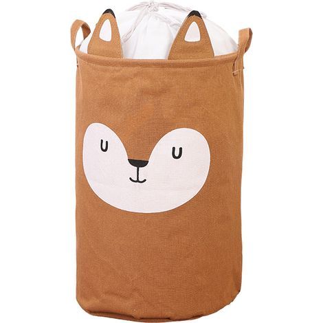 Baby storage baskets, Osuter 60L canvas baskets (for baby clothes), children's storage baskets, foldable laundry bags, large laundry baskets, foldable laundry baskets, basket (1/5)