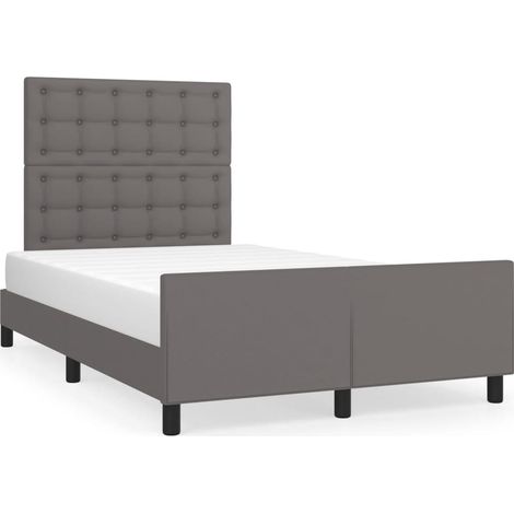 Maison Exclusive - Giroletto con Testiera Crema 120x200 cm in Similpelle (1/5)