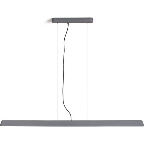Lámpara Colgante Lineal LED 24W Yeso CCT Seleccionable Kirnber Gris (1/5)