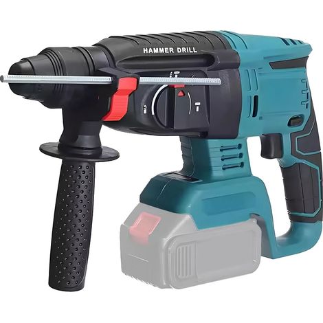 Trapano a percussione elettrico, motore brushless, alimentazione a batteria da 21 V, batteria non inclusa, UE (1/2)