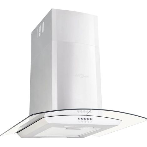 Wandmontierte Dunstabzugshaube 60 cm Edelstahl 756 m³/h LED vidaXL (1/5)
