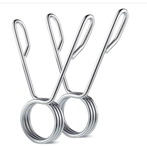 Una coppia di clip/anelli a molla da 50 mm per bilancieri – anelli/clip di fissaggio per dischi di contrappeso