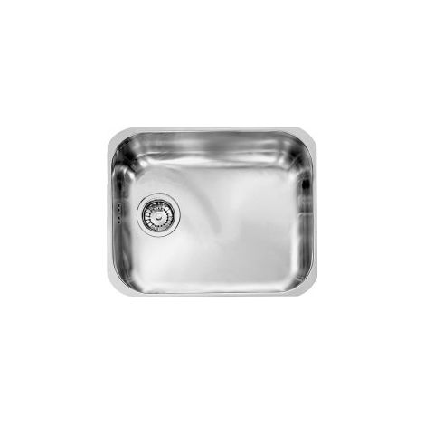 Lavello CINZIA SOTTOTOP 50X40 R90 1 vasca ACCIAIO INOX (1/5)