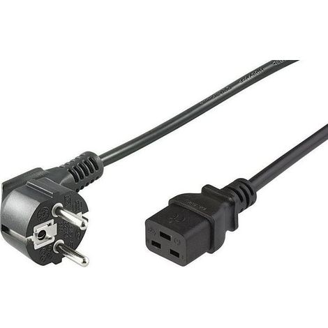 Schuko-Stromversorgungskabel A C19 5m Pe0771905
