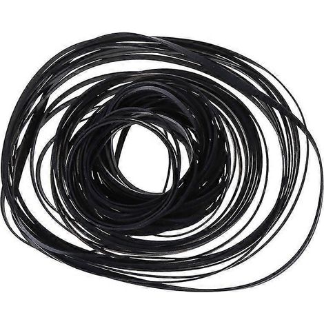 100 courroies en caoutchouc pliées carrées de 4 mm pour enregistreurs, lecteurs CD-ROM et magnétoscopes (1/4)