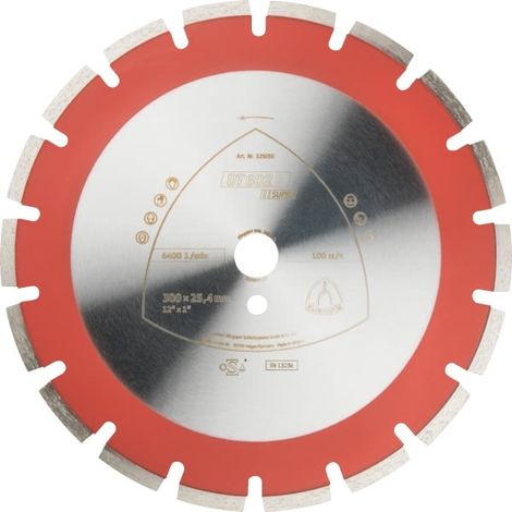 KLINGSPOR TARCZA DIAMENTOWA SEGMENTOWA 350x3,2x25,4mm  DT602B