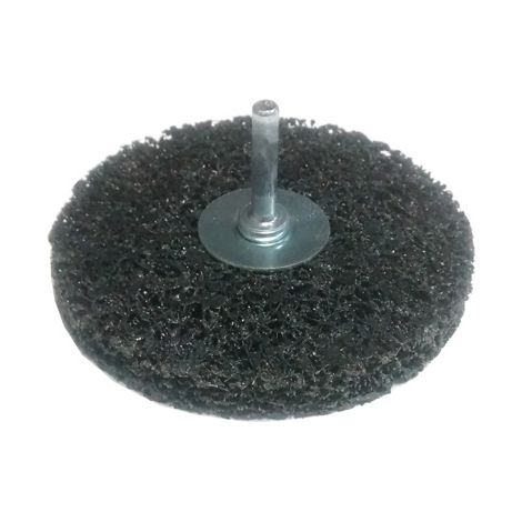 Disque de nettoyage pour perceuse 100x13mm en fibre de verre flexclean (1/2)