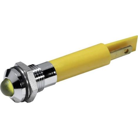 Voyant De Signalisation Led - 230 V Ac - Jaune - 3 Ma - 1 Unite (1/2)