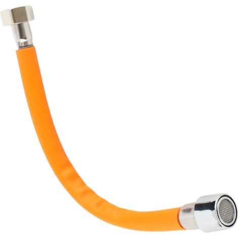 360° flexible Wasserhahnverlängerung mit Tropfschutz, Universalanschluss G1/2, 30 cm Silikon, Modell 345 g / 12,17 oz (1/4)