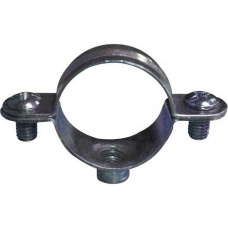 Collier sanitaire simple Ø14 mm zingué blanc (A509803) (1/2)
