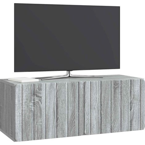 Maison Exclusive - Mobile Porta TV da Muro Grigio Sonoma 78,5 x 31 x 30 cm (1/5)