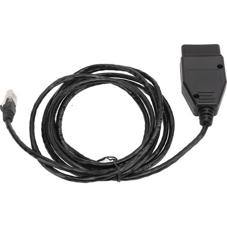 ENET schwarzes Codierkabel, Verbindungskabel, Ersatz-OBD2-Programmierkabel für BMW 3er, 5er, 7er, GT und X3 (1/5)