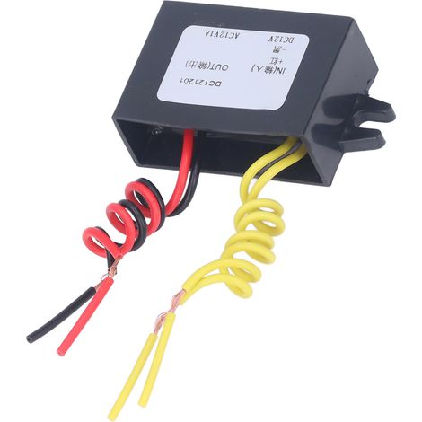 Convertisseur d'alimentation CC vers CA 1A, régulateur de tension étanche IP67 pour équipements électriques (DC12V-AC12V) (1/5)