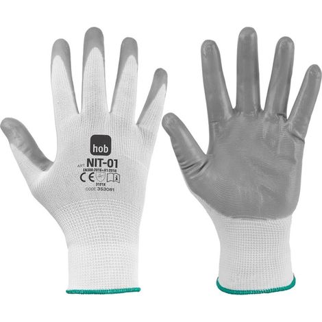 Schutzhandschuhe Generic nit-01 atmungsaktiv Nitril 12 Paar
