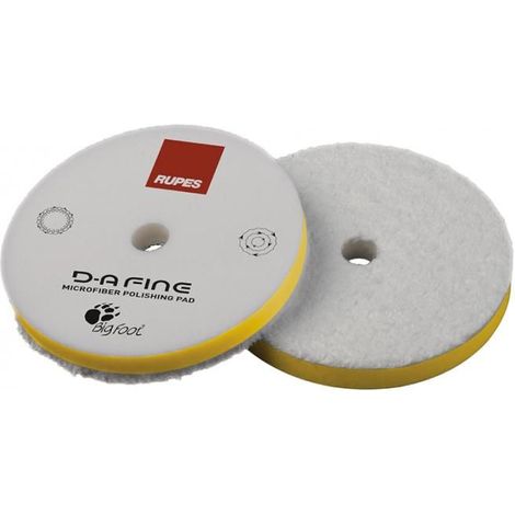 Tampon de polissage - Microfibre - 130mm diamètre - D-A Fine - Rupes (1/2)