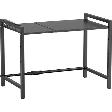 Étagère de rangement pour micro-ondes, extensible, trois niveaux, 1 Niveau (1/2)