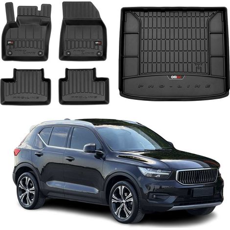 OMAC Kit Tapis de Sol et Coffre pour XC40 2017-2022 TPE Noir (1/5)