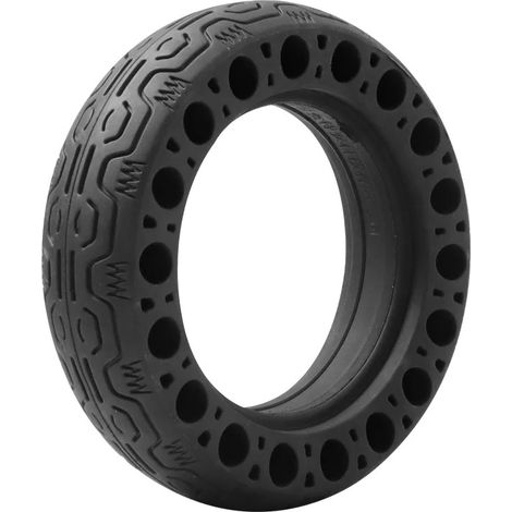 Pneu plein increvable 20050, résistant aux explosions, compatible avec les pneus pleins à structure alvéolaire extérieure Kugoo et les pneus creux pour moteur de roue arrière. (1/5)
