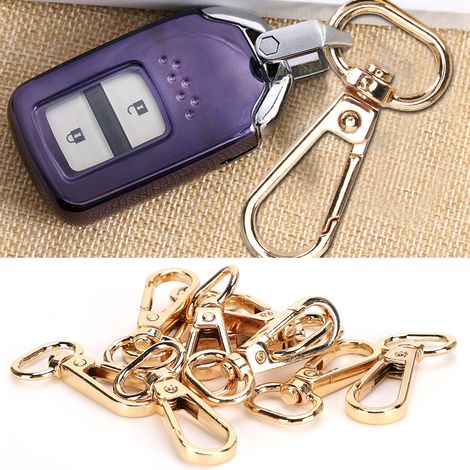 10 pièces Fermoirs de Sangle en Forme de Homard 13mm pour Sac DIY et Accessoires (1/4)