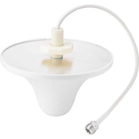 Antenne de plafond dôme adaptée à la bande, antenne de plafond à gain élevé de 5 dBi, amplificateur de signal téléphonique 800-2500 MHz, antenne de plafond intérieure (1/3)