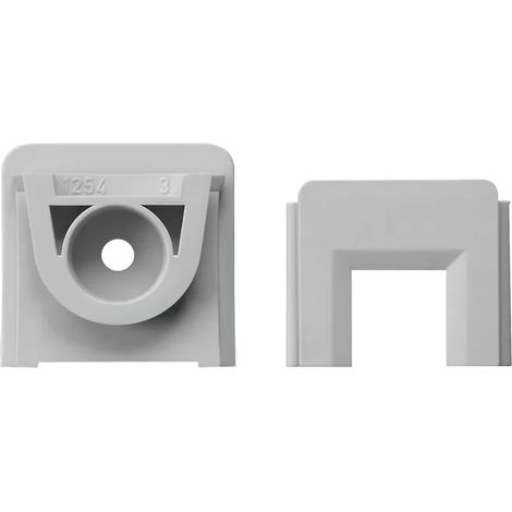 Gira Adapter Ltg.einf. Kanal 15 x 15 mm WG AP Grau [000830], 0008 30