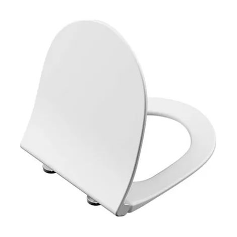 Schlanker, mattweißer Toilettensitz – Vitra Sento