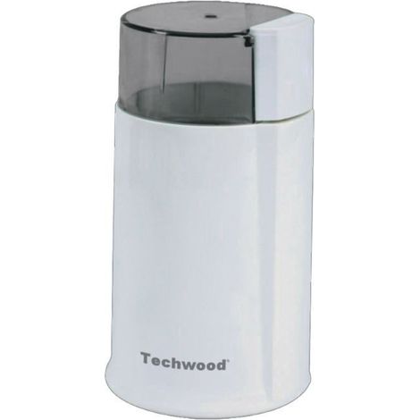 Caso Techwood TMC-884 moulin à café blanc compact