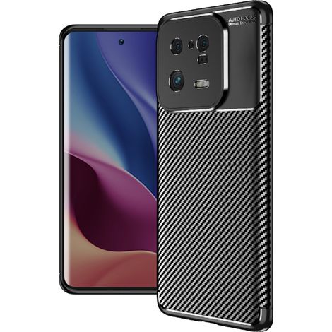 Schutzhülle für Xiaomi 13 Pro, Carbon Gel, Schwarz (1/5)
