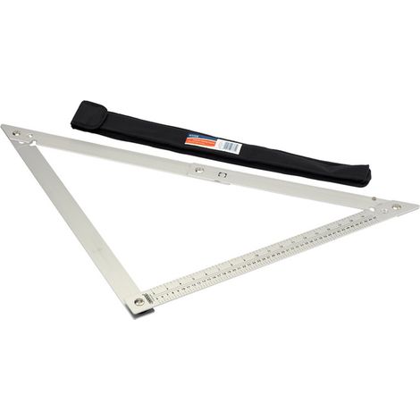 Draper FSQU600 600mm Folding Steel Square for Precise Measuring and Layout Work (1/5)