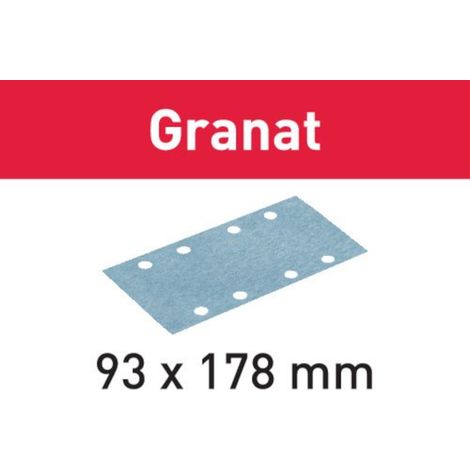Festool strisce abrasive Granat STF 93X178 P280 GR/100 - 498941