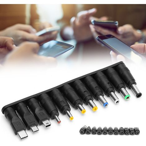 Adaptateur DC 5.5x2.1 Femelle vers USB Mini/Micro - Lot de 11 Pièces pour Chargeur (1/5)
