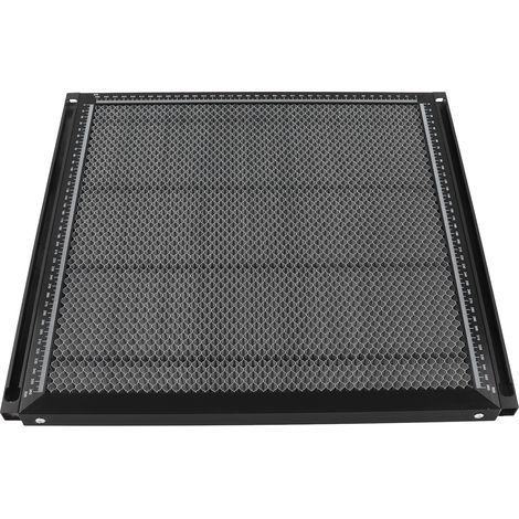 Table de gravure en alliage d'aluminium avec motif ruche, excellente évacuation des fumées, plan de travail pour découpe et gravure (1/5)