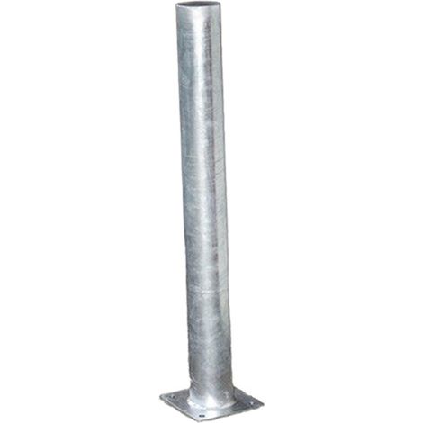 Poteau de protection galvanisé pour usines et entrepôts pour machine - Hauteur 1050mm - Diamètre 114mm - AG400-9983 (1/3)