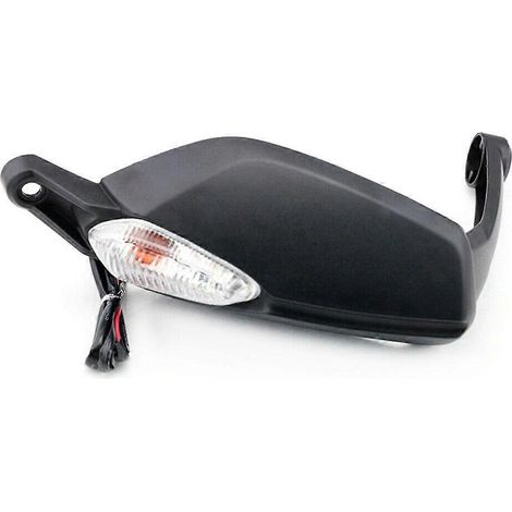 Protège-main gauche pour moto Ducati avec éclairage intégré. (1/5)