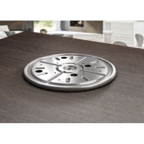 Drehteller für Tischplatte - Drehscheibe ø 282mm - ideal für Drehtische 360 Grad drehbar, Stahl verzinkt